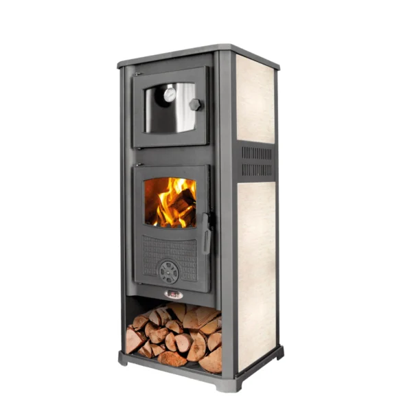 ПЕЧКА НА ДРВА BLIST ROMA G БЕЖ