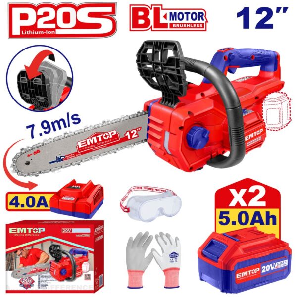 Батериска пила ELGA201286 Emtop