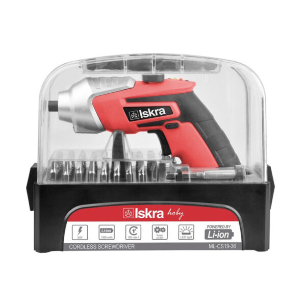 Iskra ML CS19 36 Батериски штрафцигер, комплет со битови