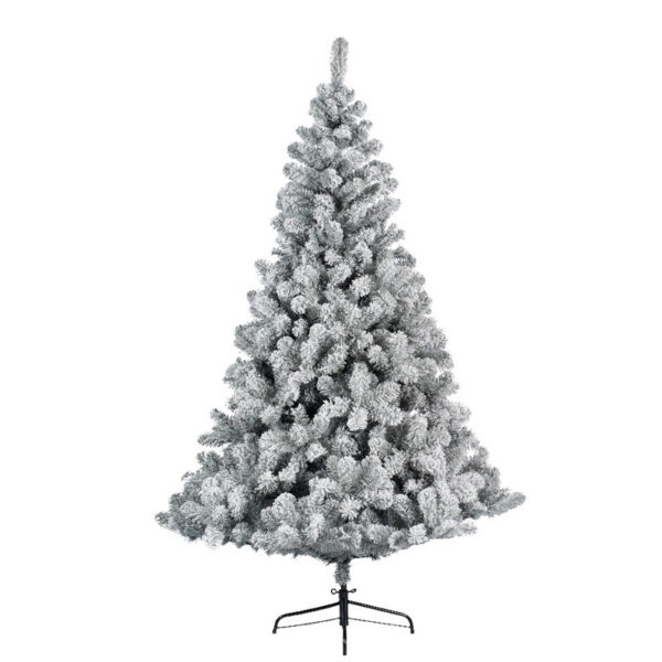 НГ ЕЛКА 210 СМ ИМПЕРИЈАЛ ЗАСНЕЖЕНА СО ШИШАРКИ