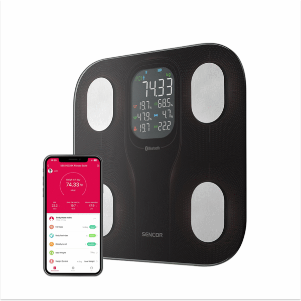 SENCOR Smart фитнес телесна вага SBS 9002BK