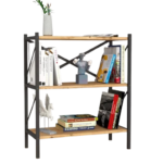 Полица со метална конструкција Крафт - атлантик