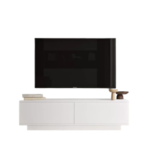 ТВ комода Mona - бела