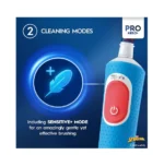 ЕЛЕКТРИЧНА ЧЕТКА ЗА ЗАБИ ORAL B VITALITY PRO SPIDERMAN - Image 3