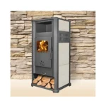 ПЕЧКА НА ДРВА BLIST AMBASADOR LM N БЕЖ - Image 2