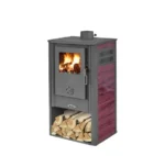 ПЕЧКА НА ДРВА BLIST ATENE S CERAMIC ЦРВЕН - Image 3