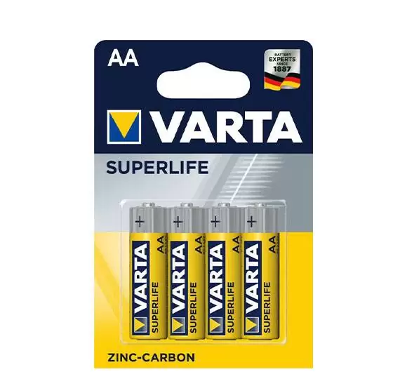 АЛКАЛНА БАТЕРИЈА VARTA SUPERLIFE R6 AA 4x1.5V