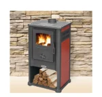 ПЕЧКА НА ДРВА BLIST ATENE G CERAMIC ЦРВЕН - Image 2