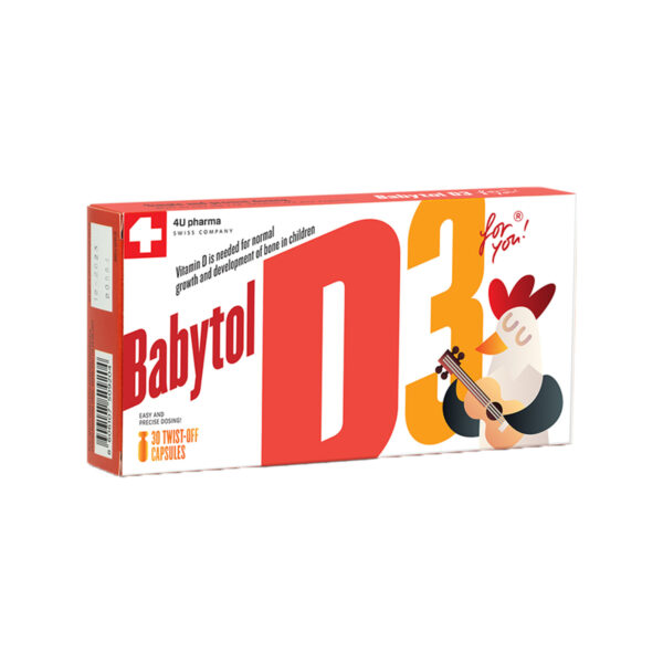 Babytol Д3, 30 капсули