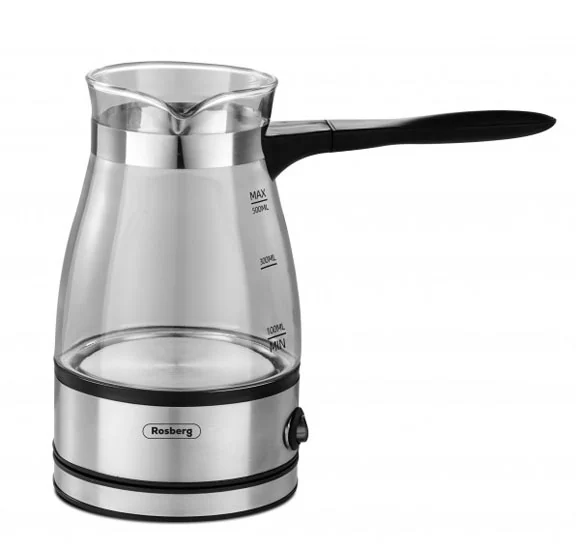 АПАРАТ ЗА ТУРСКО КАФЕ ROSBERG R51165C СТАКЛЕНО