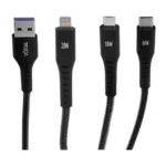 USB КАБЕЛ 1/3 ТYPE C+iOS+ANDROID