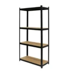 МЕТАЛЕН РАФТ MAX BG3511400 180Х90Х40 4X175KG МЕТАЛ/МЕДИЈАПАН  ЦРН - Image 2