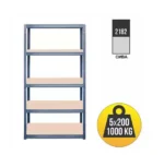 МЕТАЛЕН РАФТ MAX FUTUR 1800Х900Х400 5Х200KG