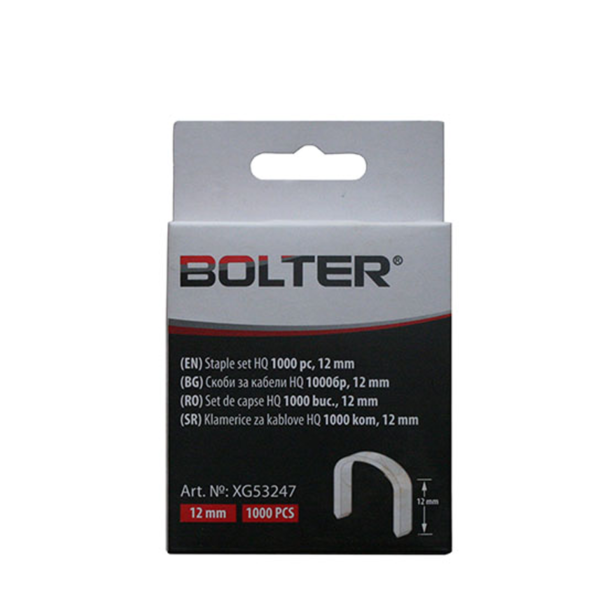 BOLTER XG53247 – Муниција за хефталка, 1000 парчиња