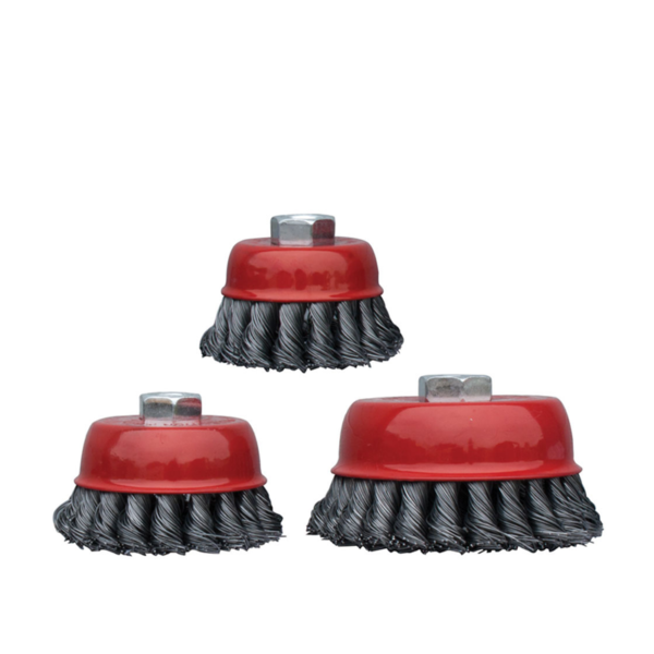 BOLTER XG53965 Плетенa чашковидна четка Ø100 мм