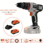 DAEWOO DALD18-M1-KIT – Акумулаторна ударна бормашина со 2 батерии и куфер