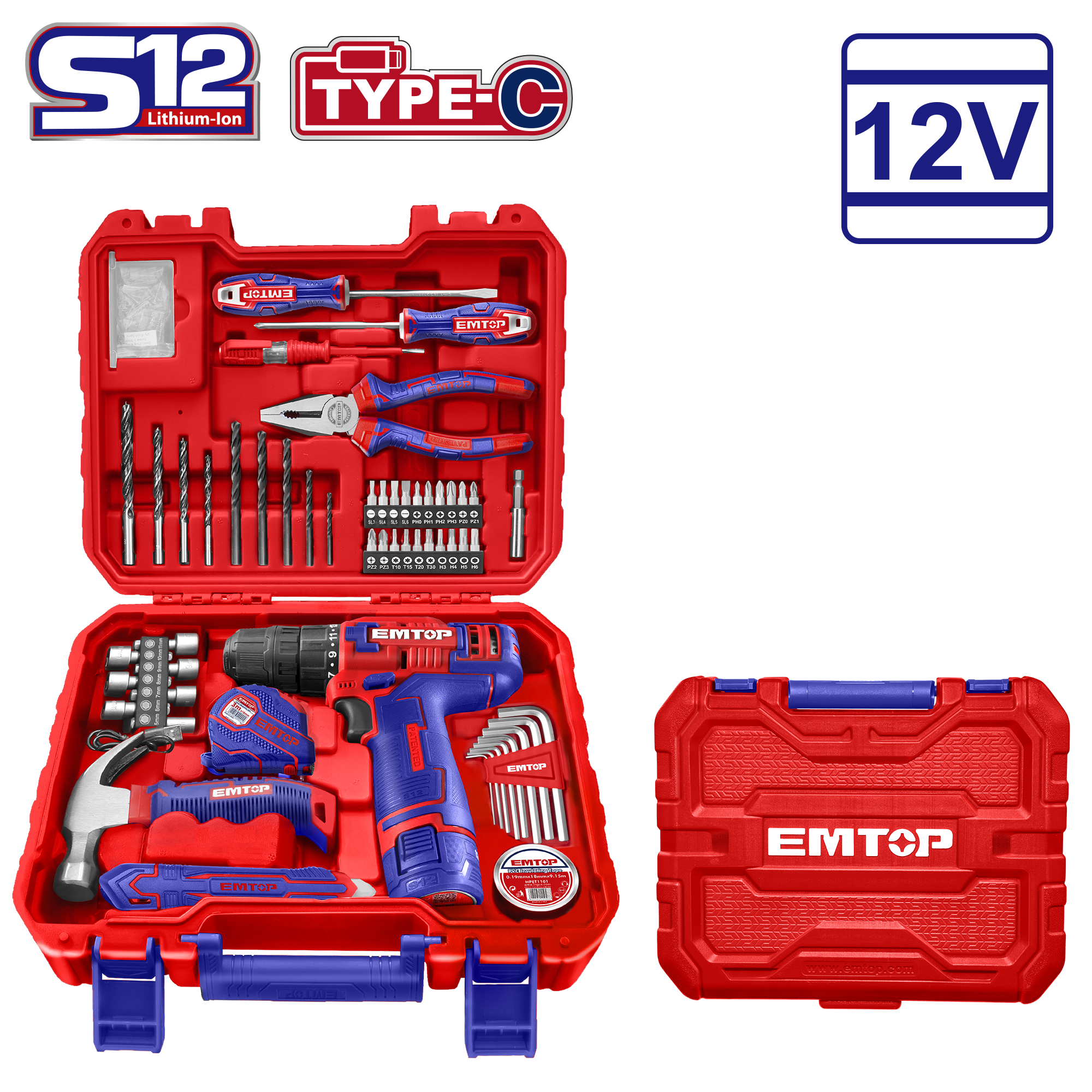 img04-03-2024_040839_82455 Сет 96 алатки EEDK09601 Emtop - Image 1