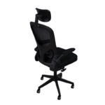 Работен стол Explore – црн (ергономски, мрежа, подеслив лумбален држач) - Image 3