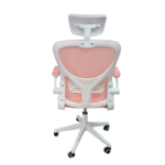 Работен стол Explore – розев (ергономски, мрежа, подеслив лумбален држач) - Image 4