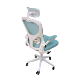 Работен стол Explore – тиркиз (ергономски, мрежа, подеслив лумбален држач) - Image 3