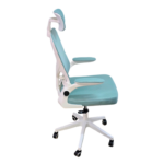 Работен стол Explore – тиркиз (ергономски, мрежа, подеслив лумбален држач) - Image 2