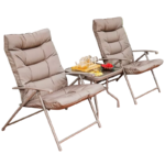 VERANO Lounge сет со 2 столчиња и маса TX-1065 (68×74×93 cm + 50×50×45 cm) - Image 5