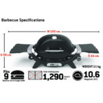 WEBER Q 1200N СКАРА НА ГАС - Image 2