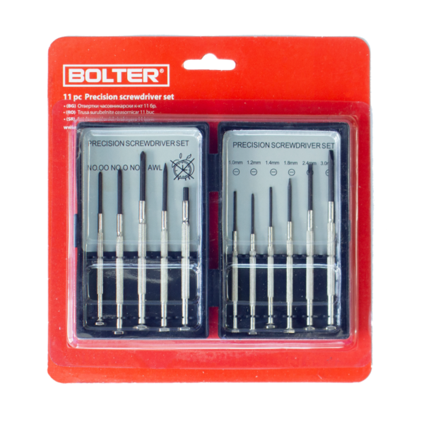 XG53660 11-делен сет прецизни одвртувачи