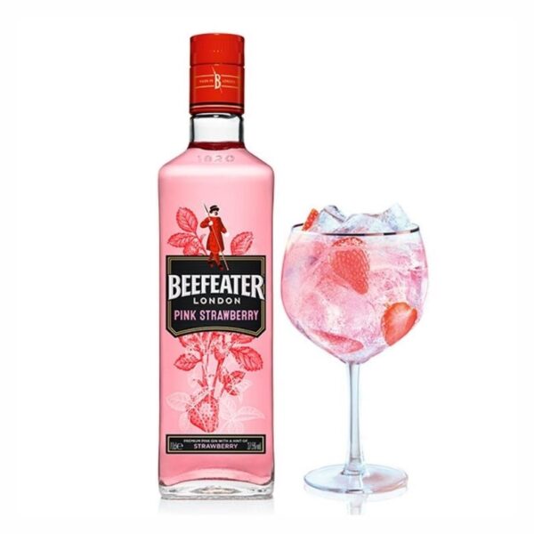 Beefeater Gin Pink Strawberry 1 lit 37,5%