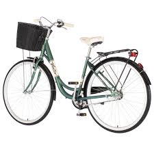 VISITOR fashion градски велосипед 28" 17", V-Brake + контра, зелен
