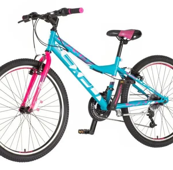 Explorer Magnito 24" – Тиркизно-розов велосипед (24" / S)