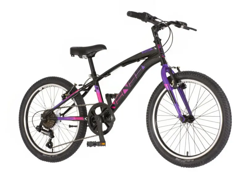 image (16) Venssini Arcadia 20" – Детски велосипед (црно-виолетов) - Image 1