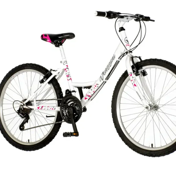 VENSSINI PARMA црно розе 24'' детски велосипед