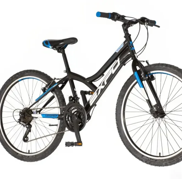 Explorer Spy 24" – Детски велосипед (црно-плав)