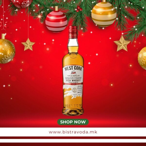 West Cork Bourbon Cask Irish Whiskey 40% 0.7 lit