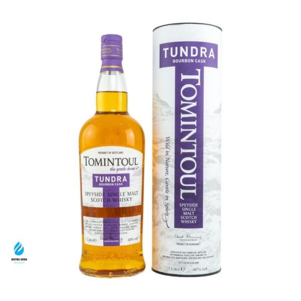 Tomintoul Tundra Bourbon Cask Single Malt Whisky  40% 1 lit