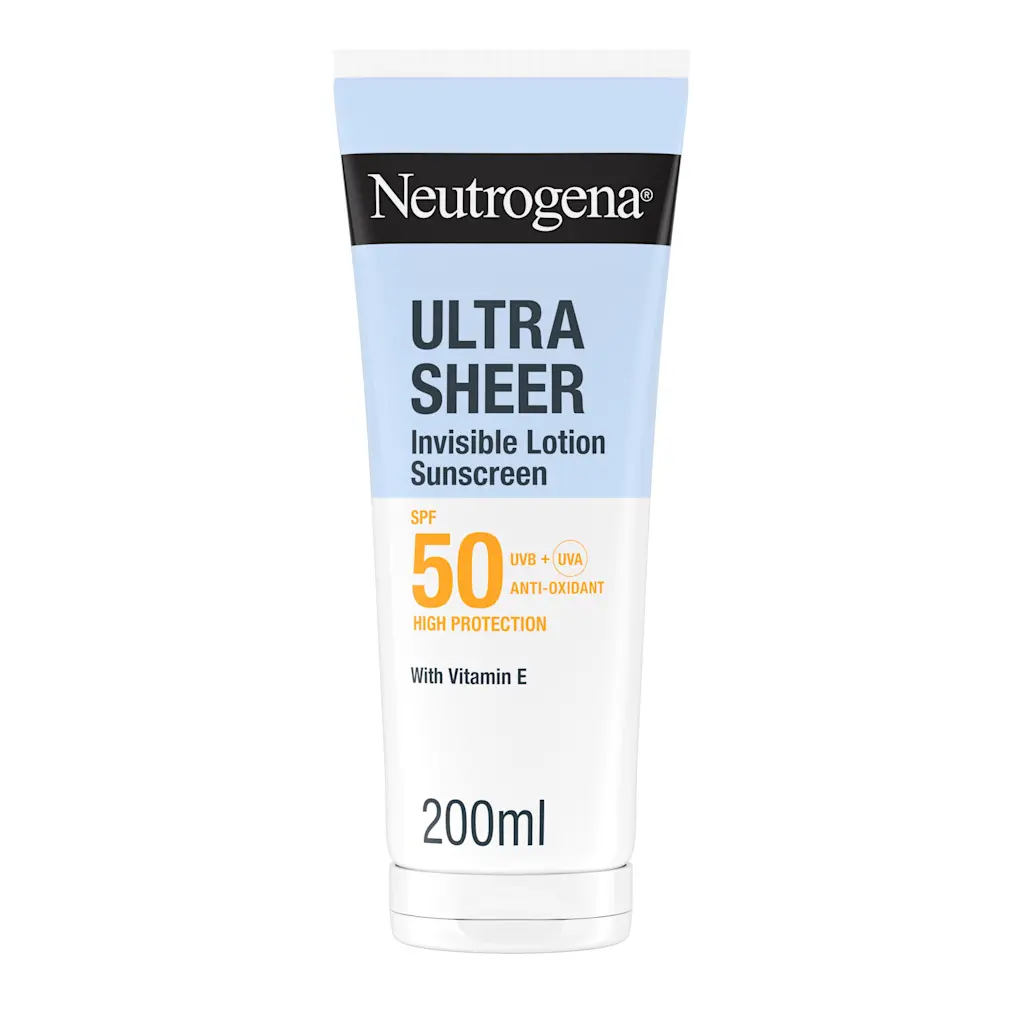 Neutrogena Ultra Sheer Invisible Hydrating Lotion Sunscreen SPF50 - Image 1