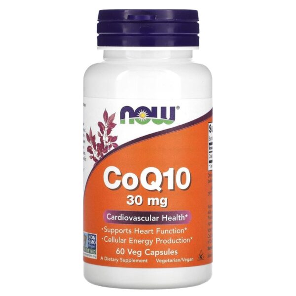 NOW COENZIM Q-10 30MG X60CAPS