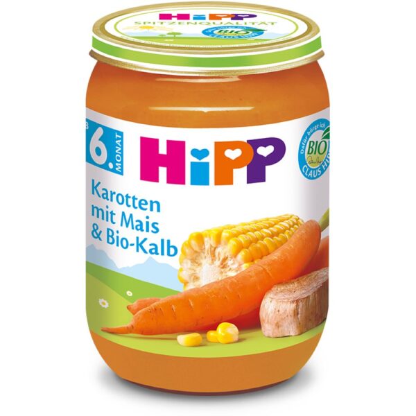 HIPP 6280 MORKOV,PCENKA,TELESKO 190 G