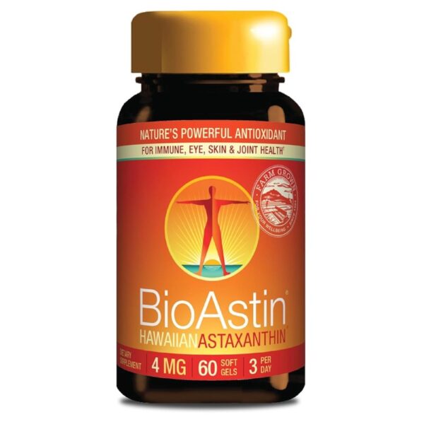 NOW BIOASTIN CAPS.60X4MG