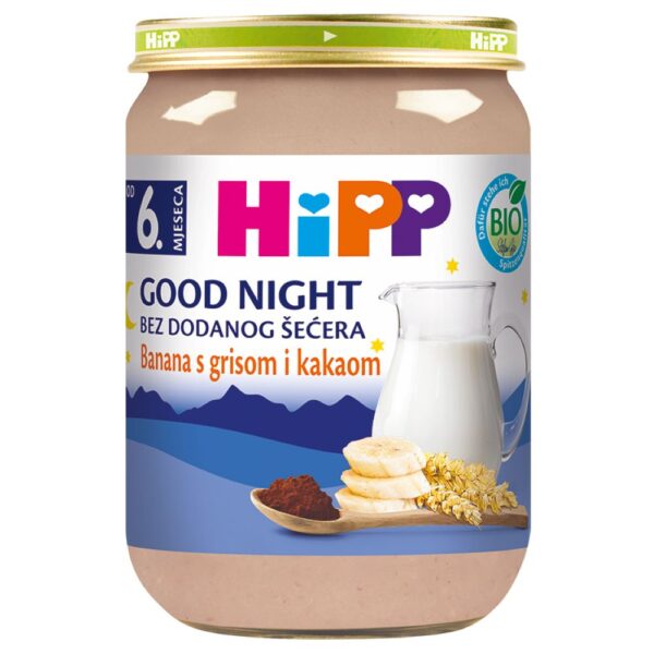 HIPP 5513 NOKNA KAKAO SO BANANA 190GR