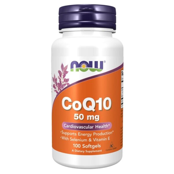 NOW COENZIM Q-10 CAPS. 50 X100MG