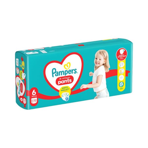 PAMPERS PANTS 6-KA (13-19 kg) X 48 gakicki