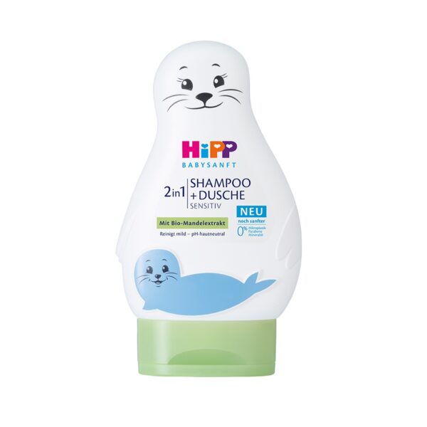 HIPP 90124 SAMPON I GEL ZA TELO SENSITIV FOKA X200ML