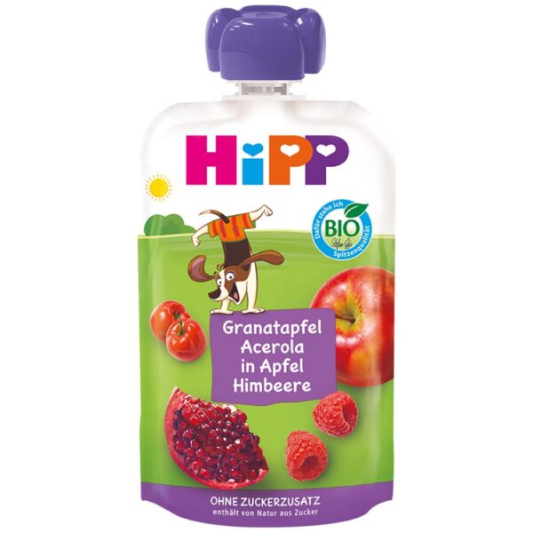 HIPP 42502 KALINKA ACEROLA, JAB,MALINA 100 G