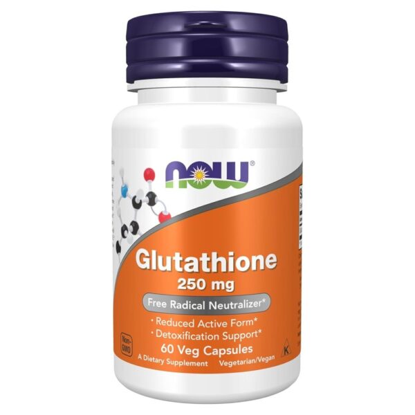 NOW L-GLUTATHIONE CPS.100X250MG