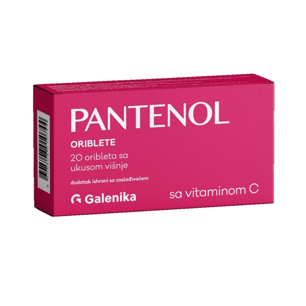 PANTENOL + VIT. C TAB. X 20