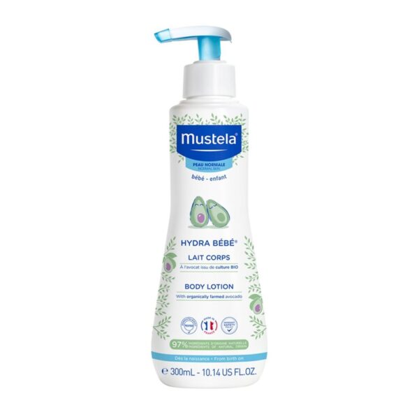 MUSTELA HYDRA BEBE MLEKO ZA TELO PUMPA 300 ML