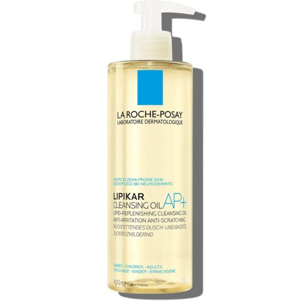LA ROCHE MB154100 LIPIKAR CLEANSING OIL AR+ 400 ML.