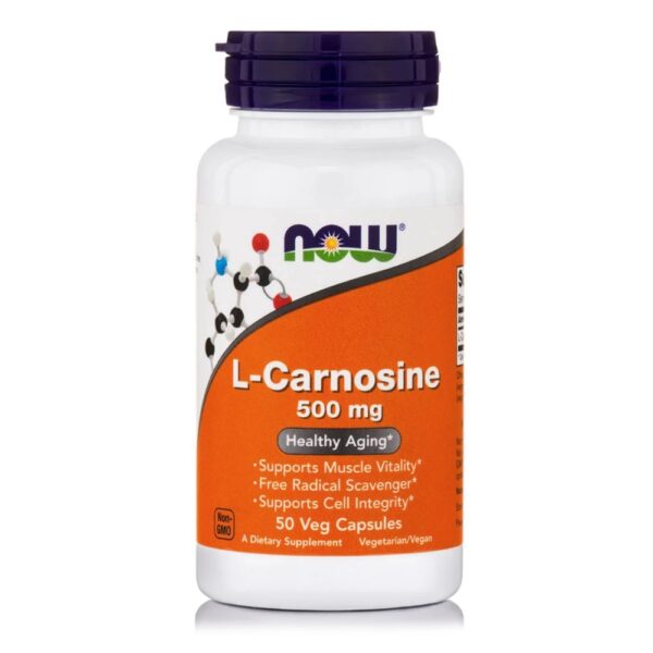 NOW L-CARNOSINE CAPS.50X500 MG